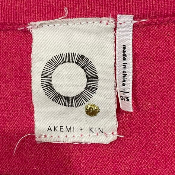 Anthropologie Akemi + Kin Tie Front Cardigan - Pink - One Size - Picture 5 of 8